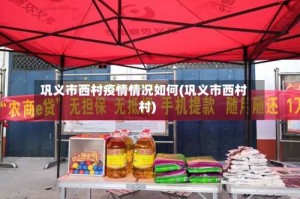 巩义市西村疫情情况如何(巩义市西村村)