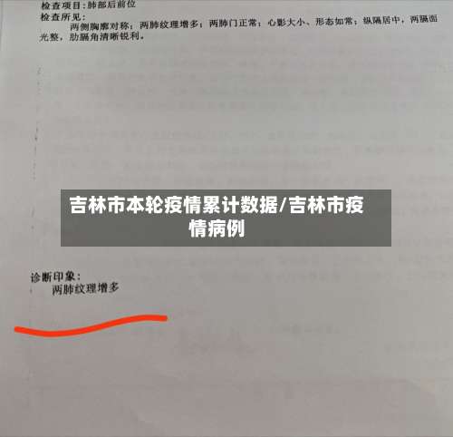 吉林市本轮疫情累计数据/吉林市疫情病例-第1张图片