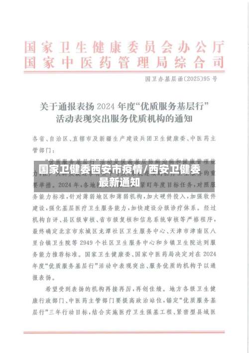 国家卫健委西安市疫情/西安卫健委最新通知-第2张图片